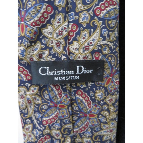 Vintage Christian Dior Monsieur Tie - Picture 5 of 5